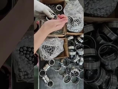 Επεξεργασία σφαιρικών ρουλεμάντων με μπλοκ μαξιλαριών