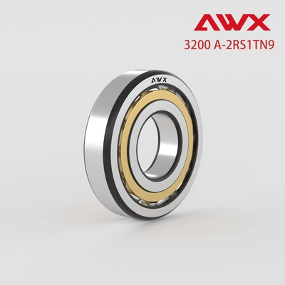 AWX Precision Double Row Angular Bearing 3200 A-2RS1TN9 Προσαρμοσμένο αποδεκτό